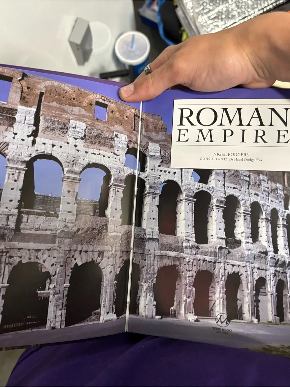 Nigel Rodgers Roman Empire HC Illustrated History Ancient Rome Metro Books